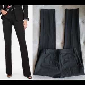 EXPRESS Columnist Mid Rise Dress Pants in Black